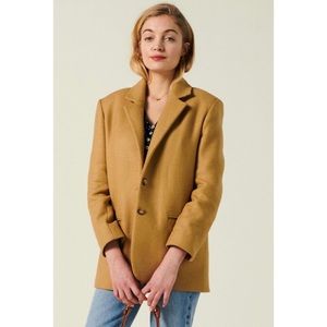 Rouje Wool Jacques Jacket in camel